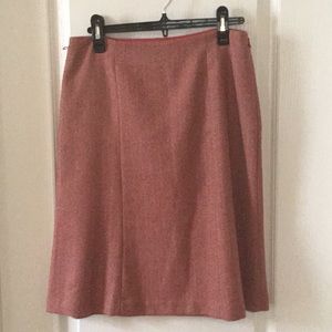 J Crew Women’s fit and flare tweed skirt- size 2